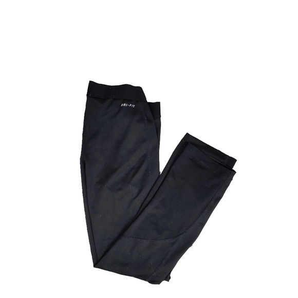Nike Pro Dri Fit Womens Black Capri Leggings - Picture 2 of 3